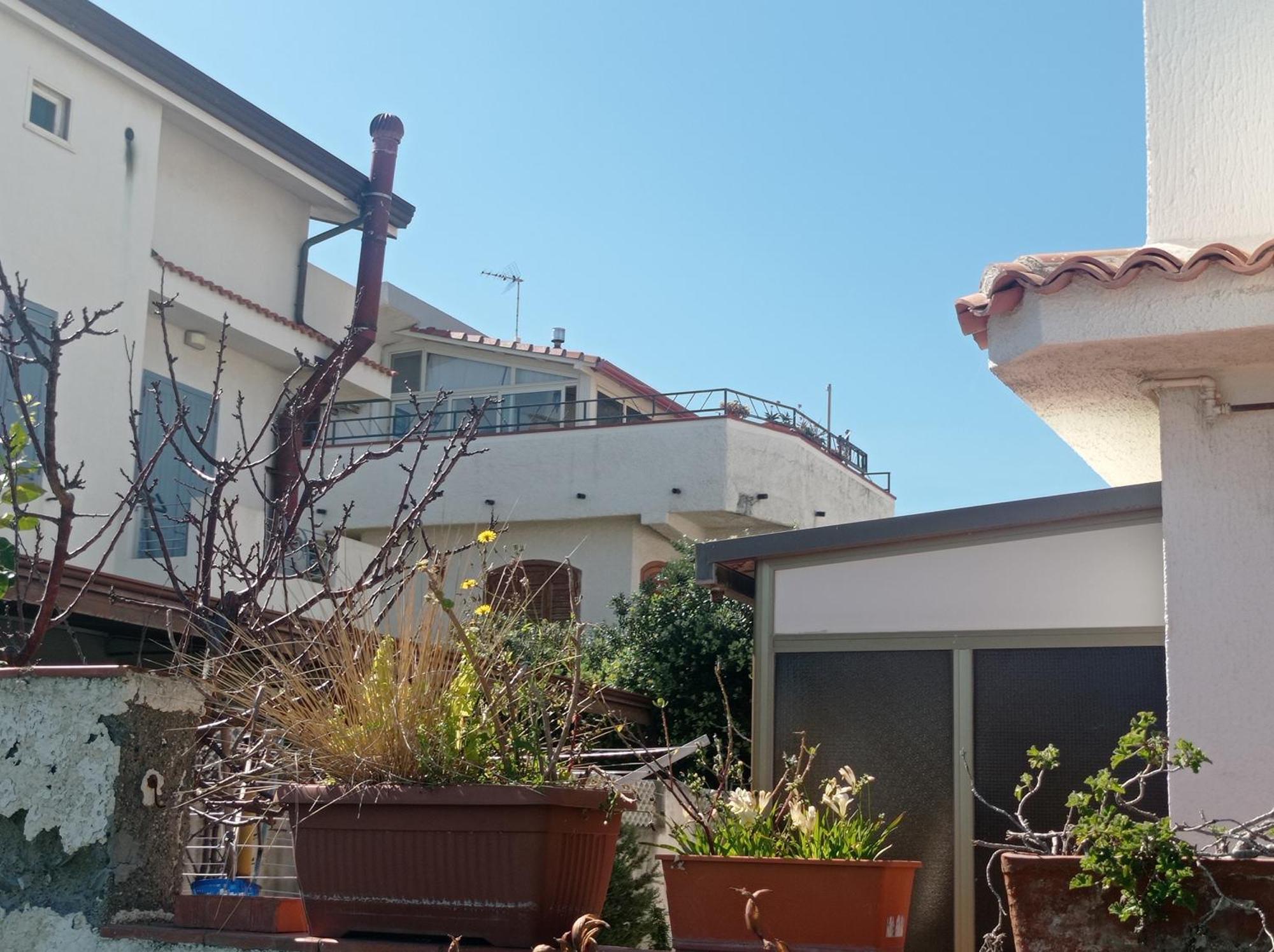 Mansarda Con Terrazzo Vista Mare Villa Oliveri Eksteriør bilde